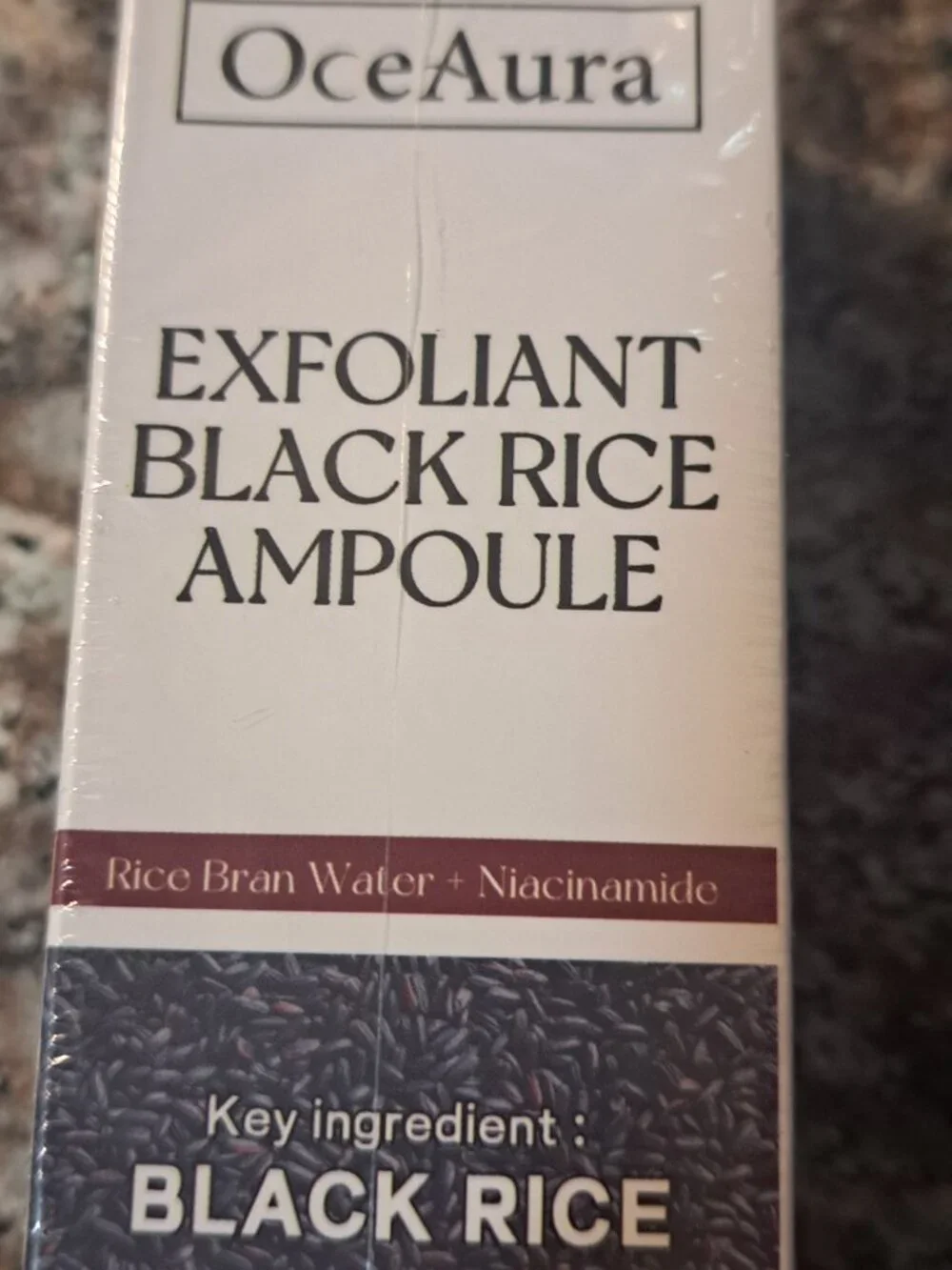 OCEAURA EXFOLIANT BLACK RICE AMPOULE - Picture 7 of 9